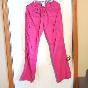 Koi Lindsay Small Tall Scrub Pants Geranium